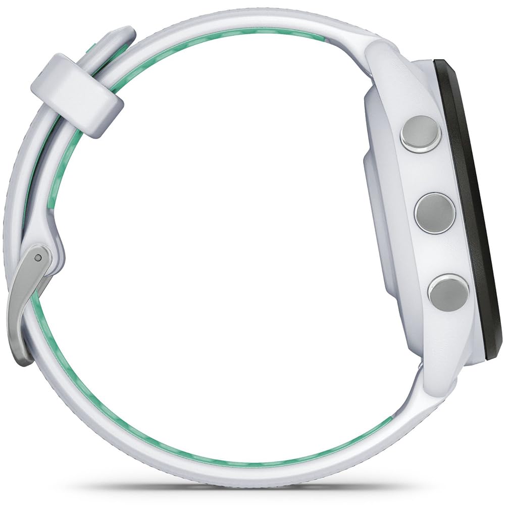Amazon.com: Garmin Forerunner 265S GPS Smartwatch Whitestone/Neo